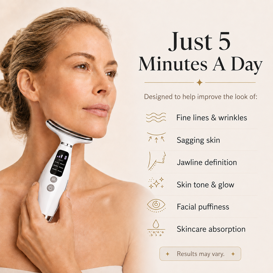Vela — 7 in 1 Face & Neck Device